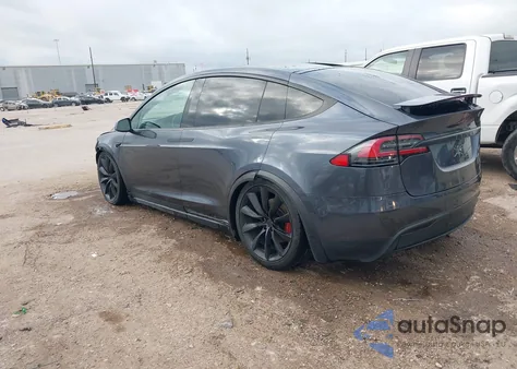 2020 Tesla Model X Long Range Dual Motor All-Wheel Drive/Long Range Plus Dual Motor All-Wheel Drive from USA, damaged, VIN 5YJXCDE21LF245323
